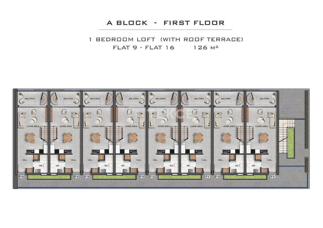 Апартаменты в Искеле, Кипр, 174 м² - фото 16