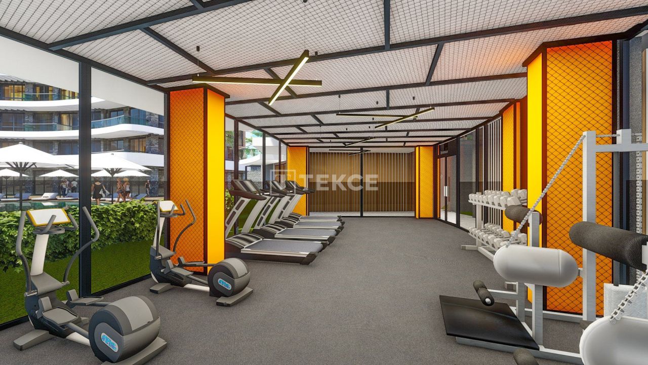 Апартаменты в Алании, Турция, 60 м² - фото 16