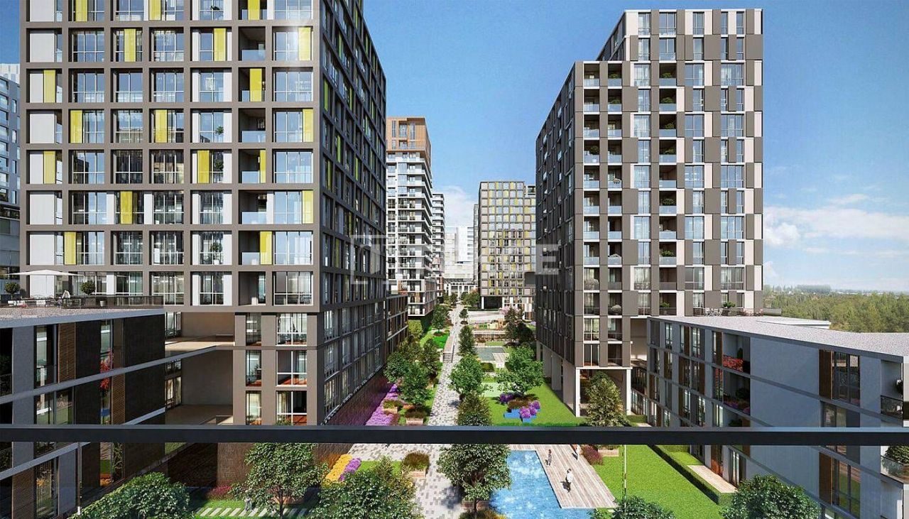 Апартаменты в Башакшехире, Турция, 75 м² - фото 16