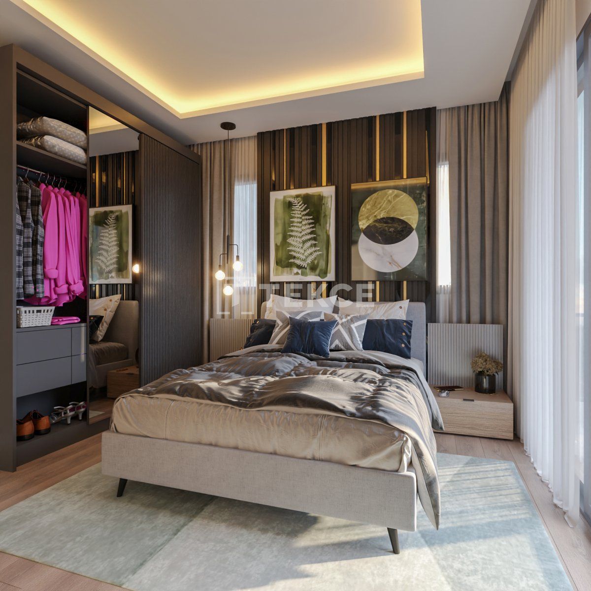 Апартаменты Мезитли, Турция, 75 м² - фото 16