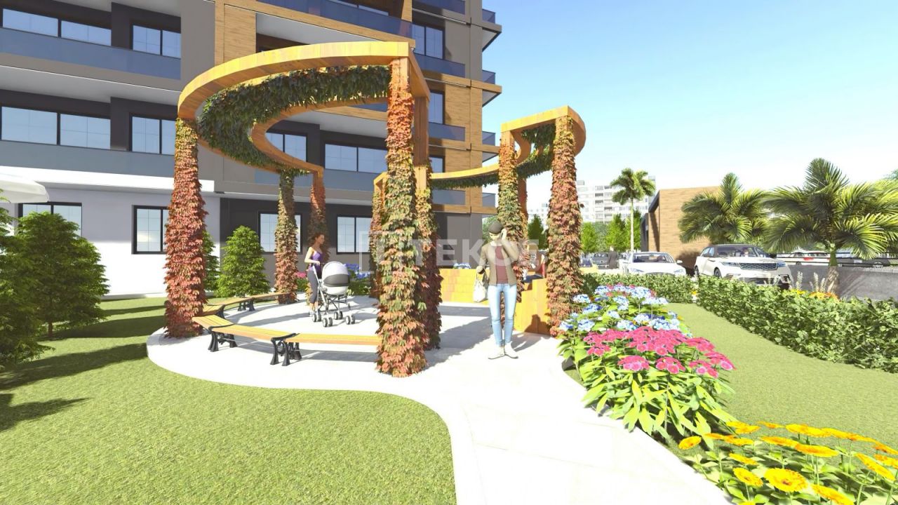 Апартаменты Эрдемли, Турция, 74 м² - фото 16