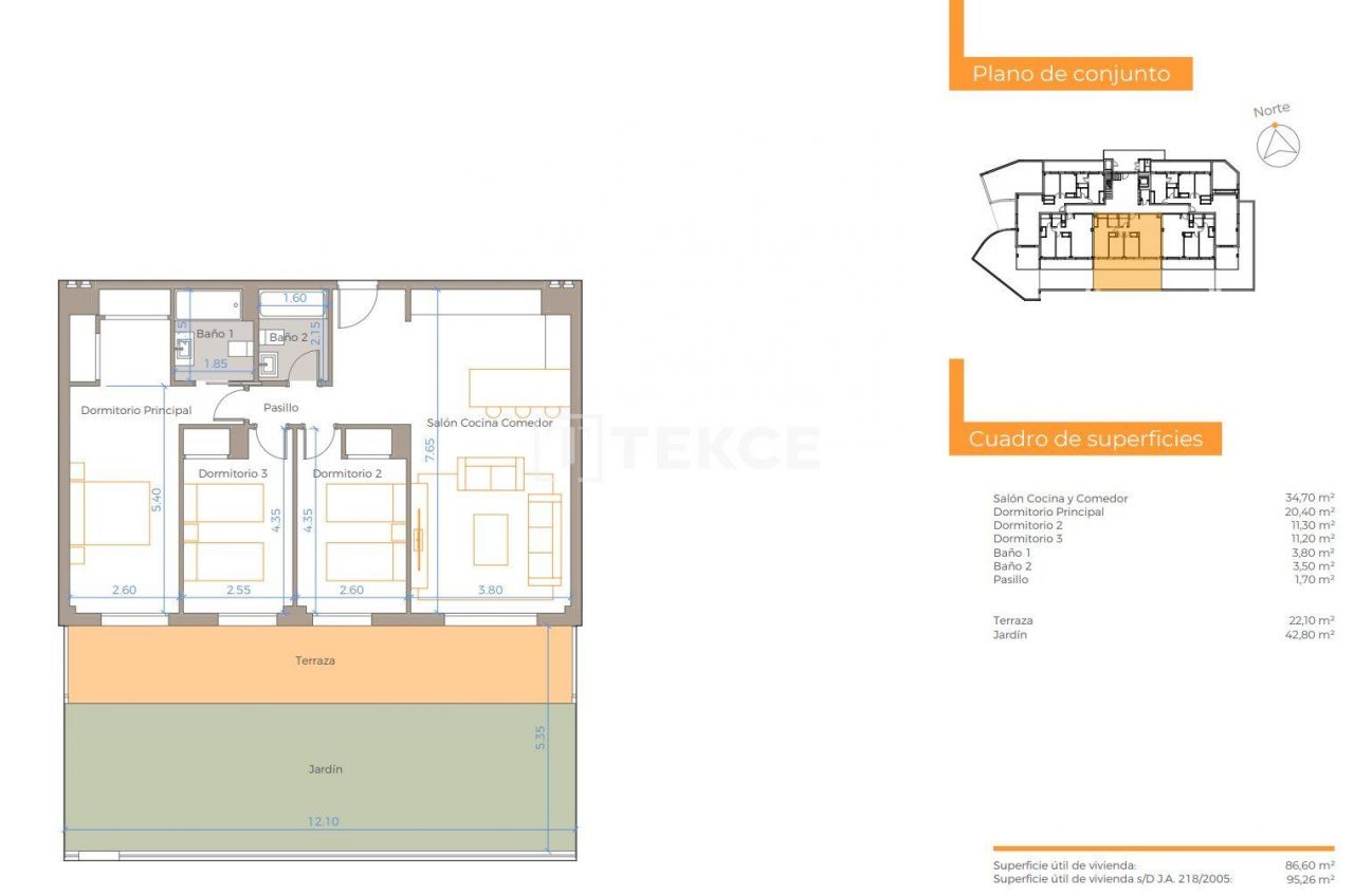 Апартаменты в Михасе, Испания, 125 м² - фото 16