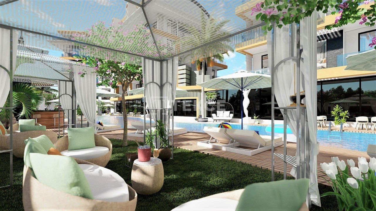 Апартаменты в Алании, Турция, 110 м² - фото 17