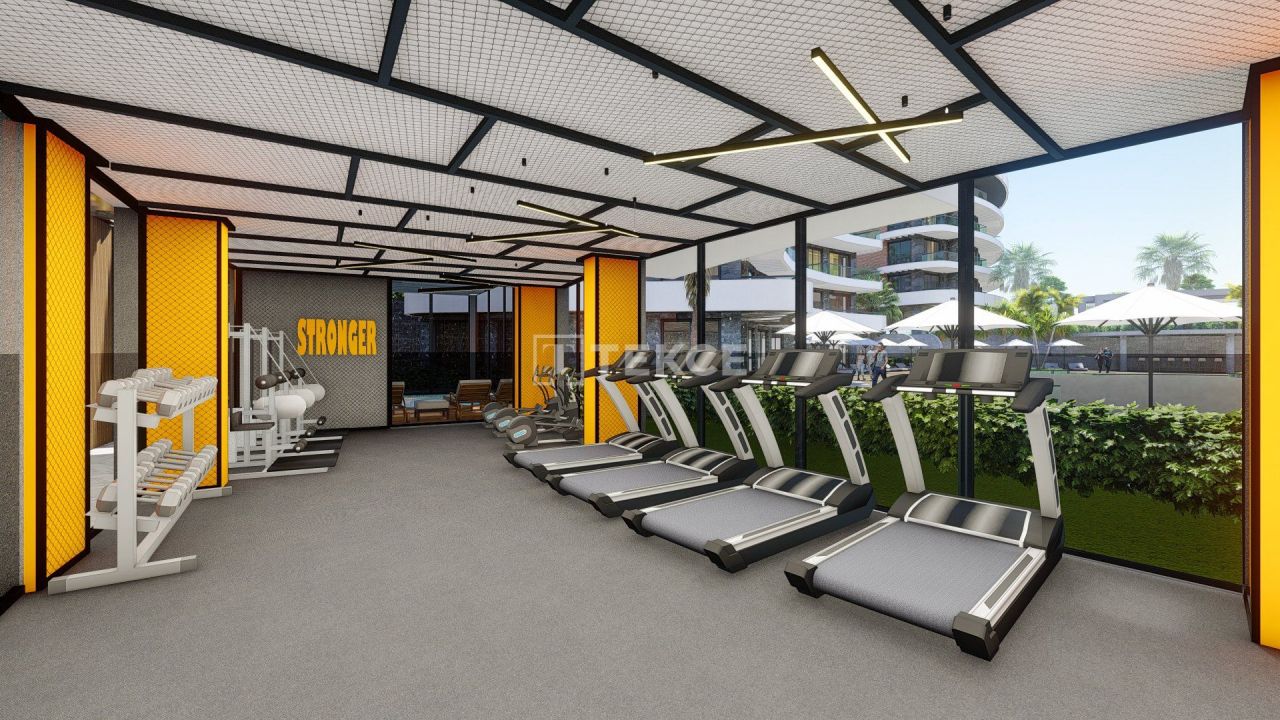 Апартаменты в Алании, Турция, 60 м² - фото 17