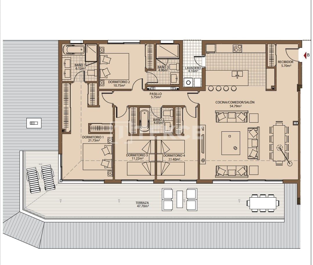 Пентхаус в Фуэнхироле, Испания, 144 м² - фото 17