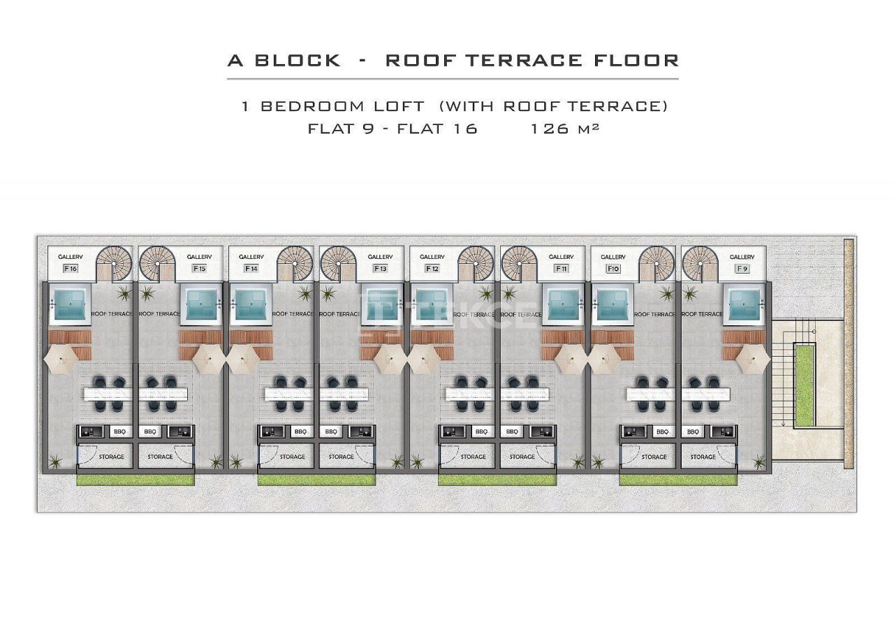 Пентхаус в Искеле, Кипр, 126 м² - фото 18