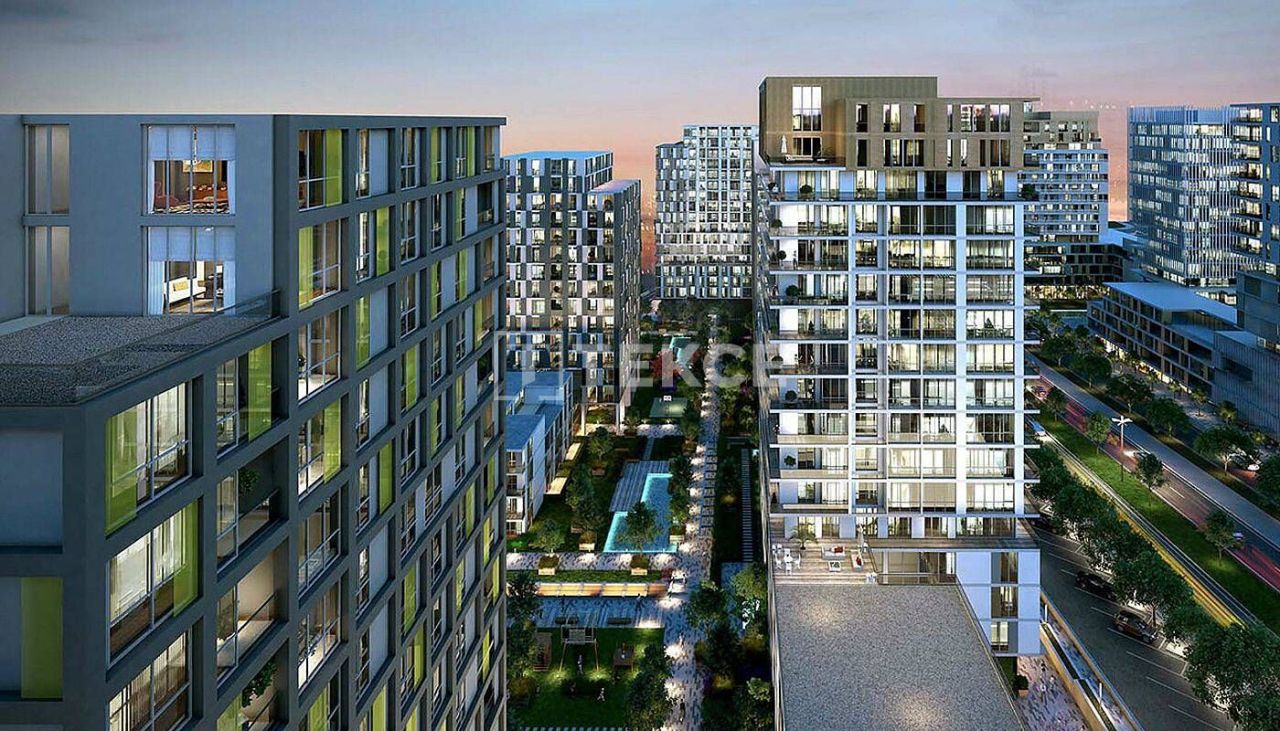 Апартаменты в Башакшехире, Турция, 75 м² - фото 18