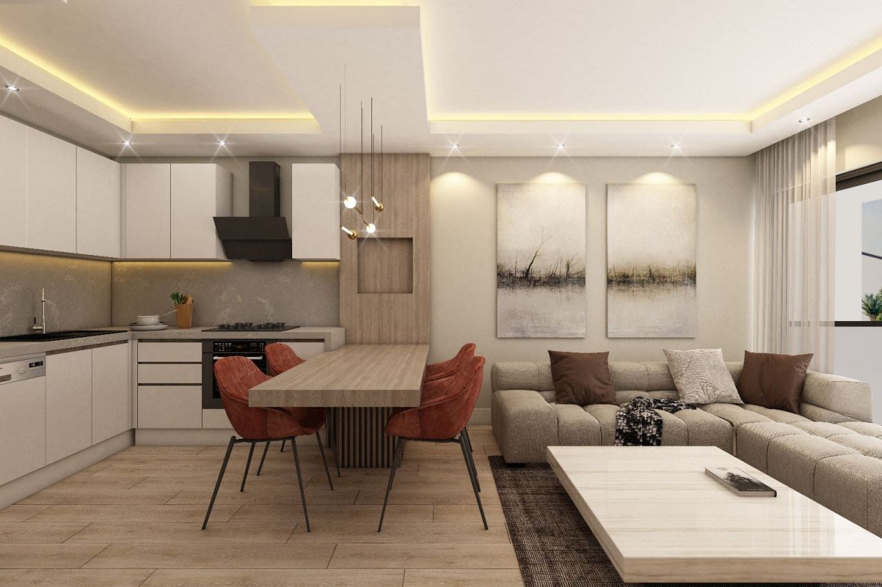 Квартира в Анталии, Турция, 60 м² - фото 10