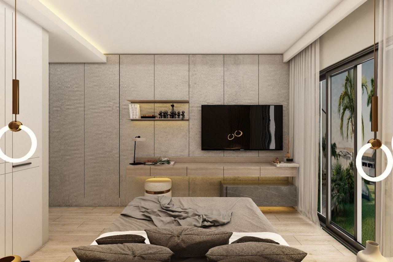 Квартира в Анталии, Турция, 60 м² - фото 11