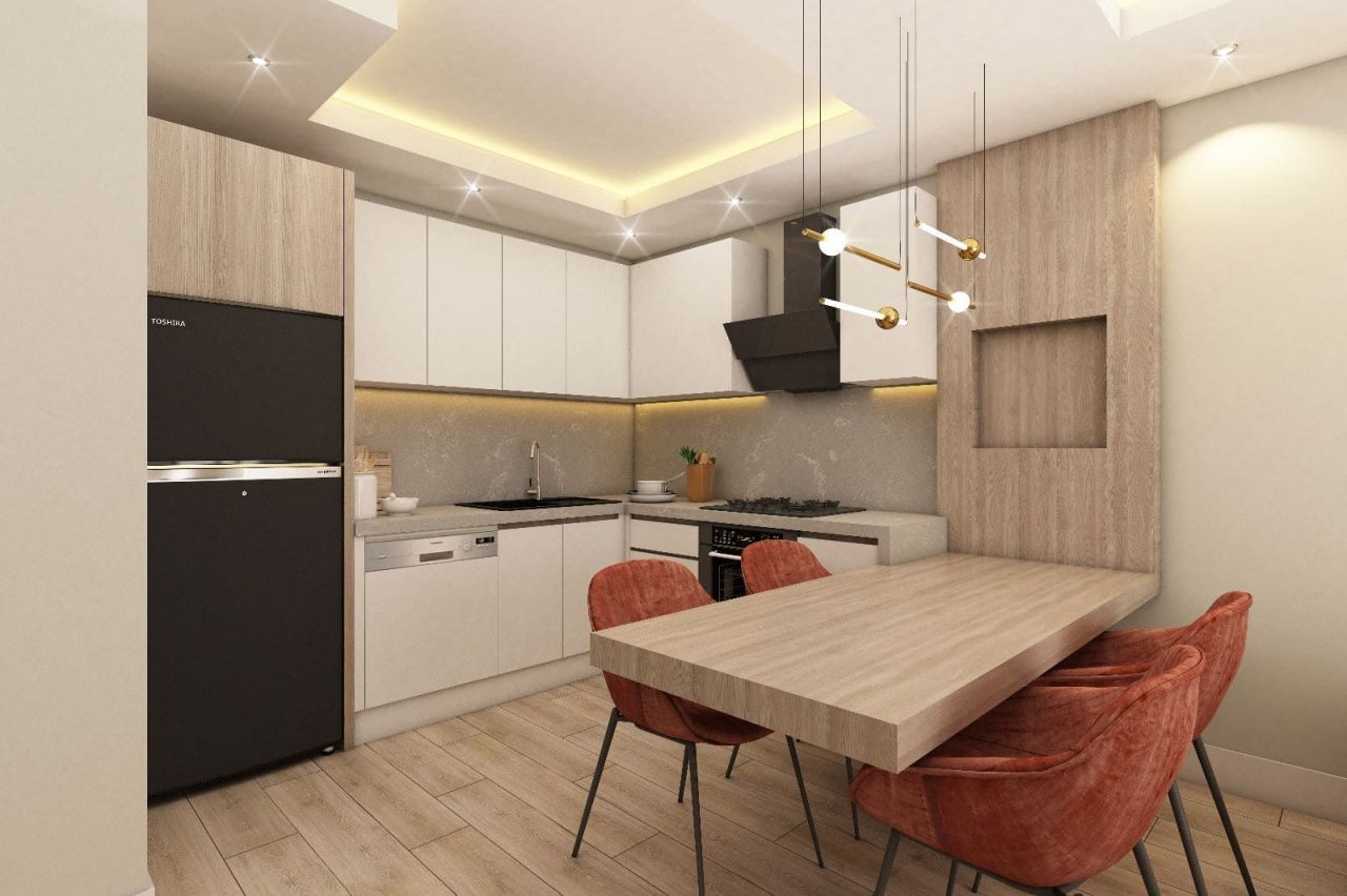 Квартира в Анталии, Турция, 60 м² - фото 17