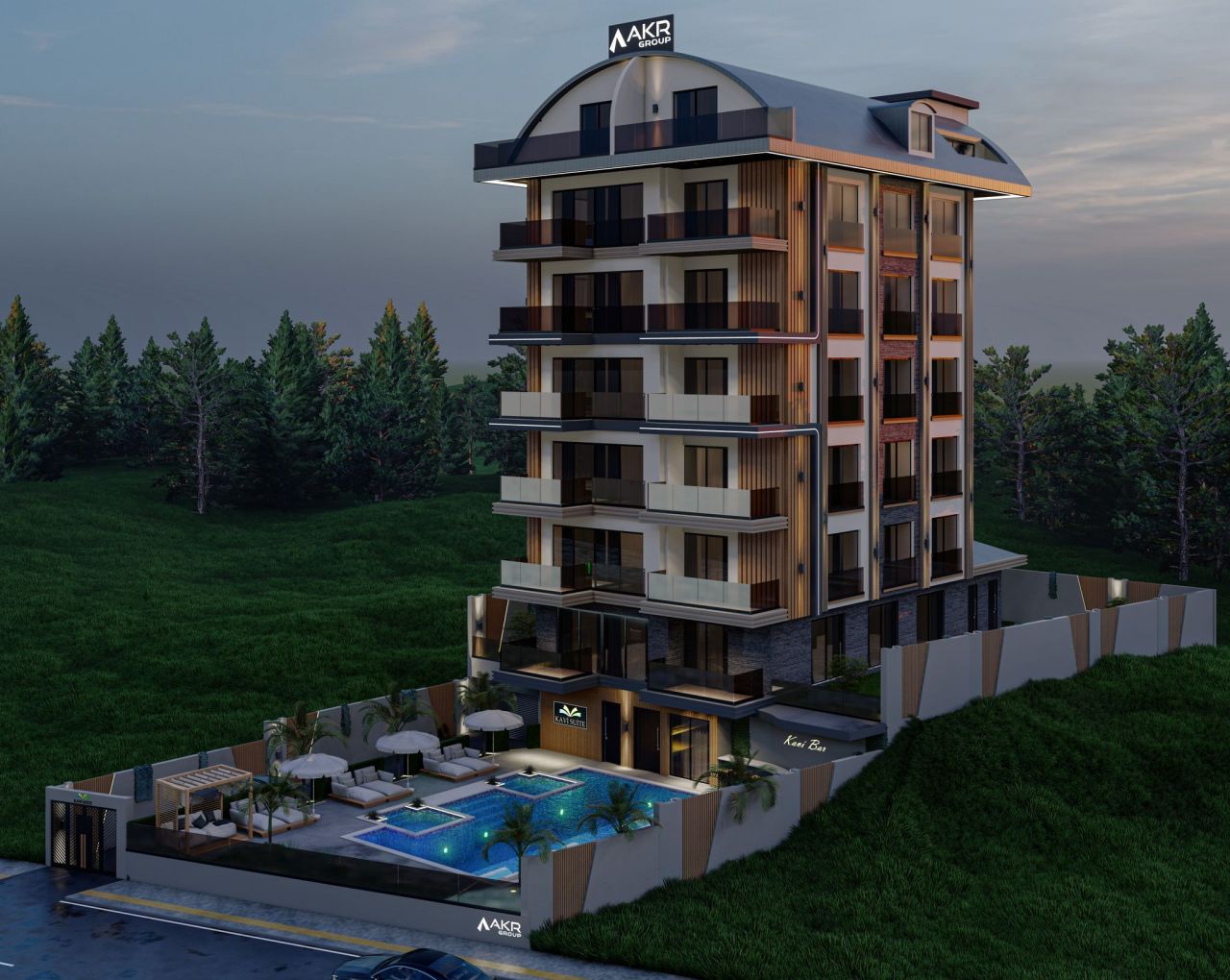 Апартаменты в Алании, Турция, 48 м² - фото 2