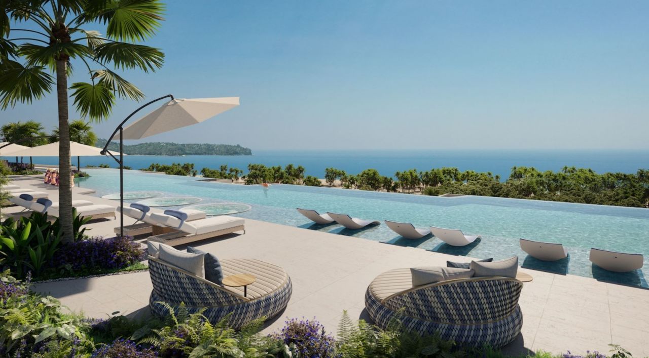 Апартаменты на пляже Банг Тао, Таиланд, 59 м² - фото 2