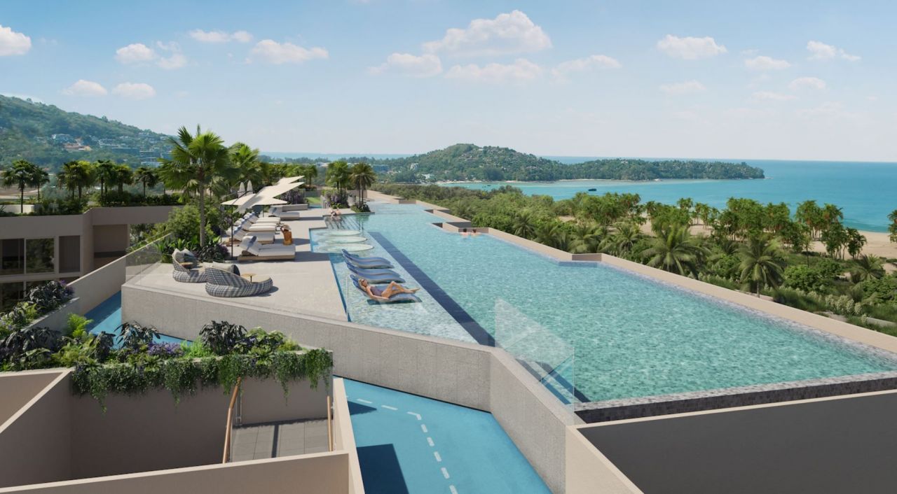 Апартаменты на пляже Банг Тао, Таиланд, 59 м² - фото 3