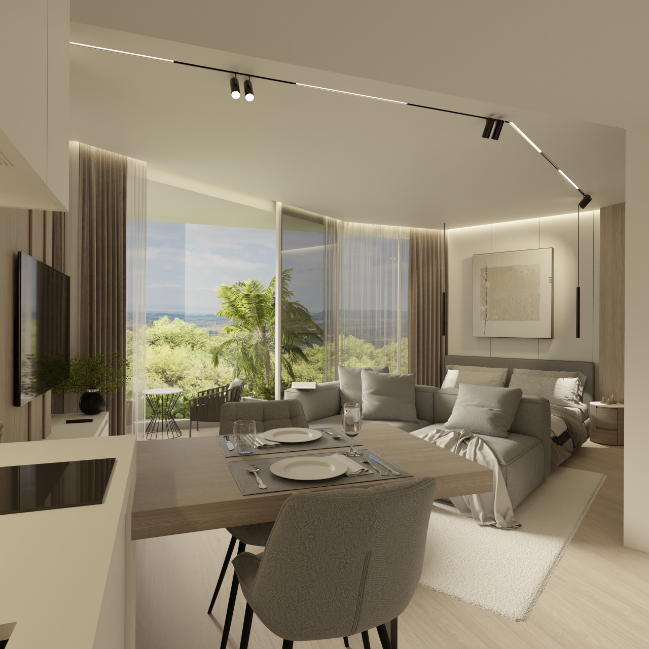 Студия на Пхукете, Таиланд, 46 м² - фото 11