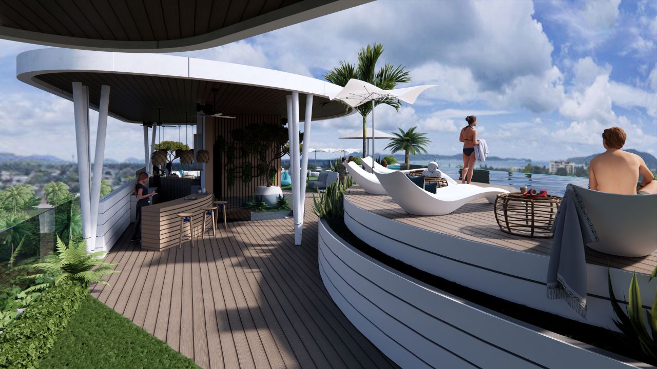 Апартаменты на острове Пхукет, Таиланд, 62 м² - фото 2