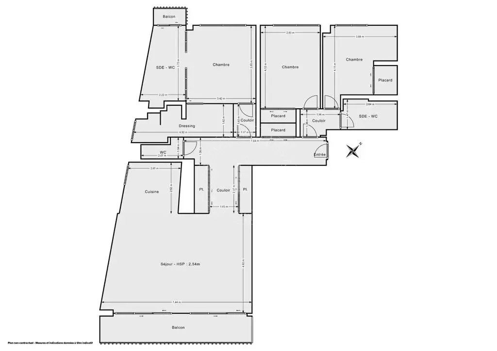 Апартаменты в Больё-сюр-Мер, Франция, 116 м² - фото 11