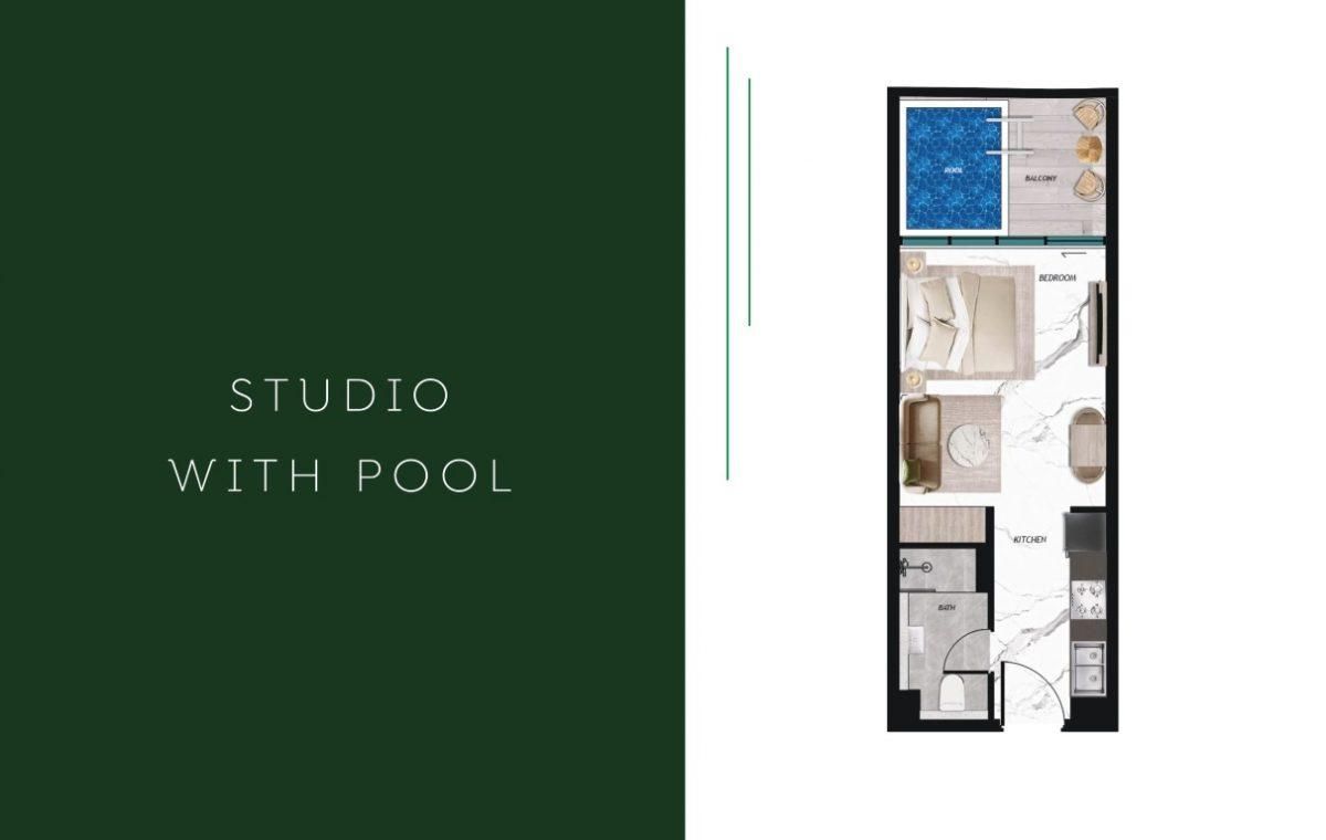 Квартира в Дубае, ОАЭ, 38 м² - фото 14