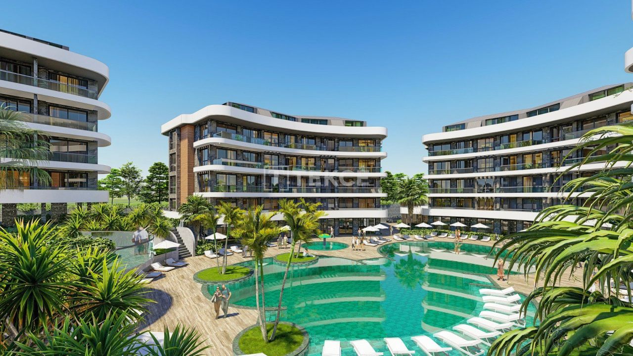 Апартаменты в Алании, Турция, 60 м² - фото 1