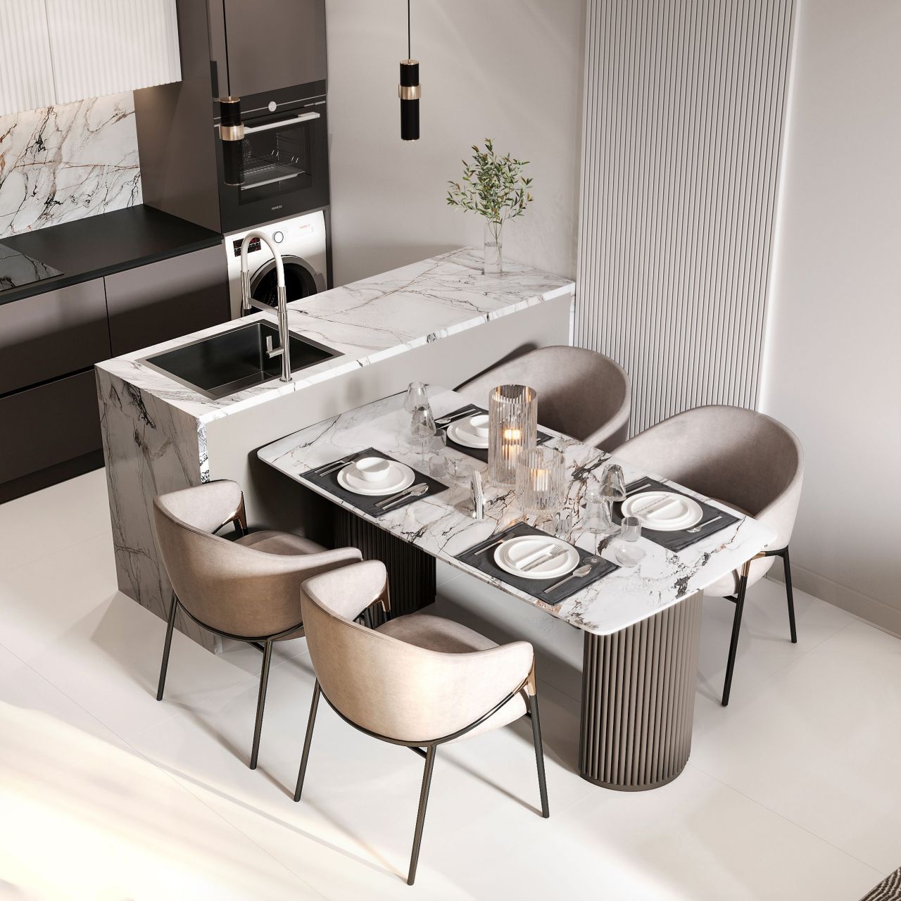 Апартаменты на пляже Банг Тао, Таиланд, 52 м² - фото 11