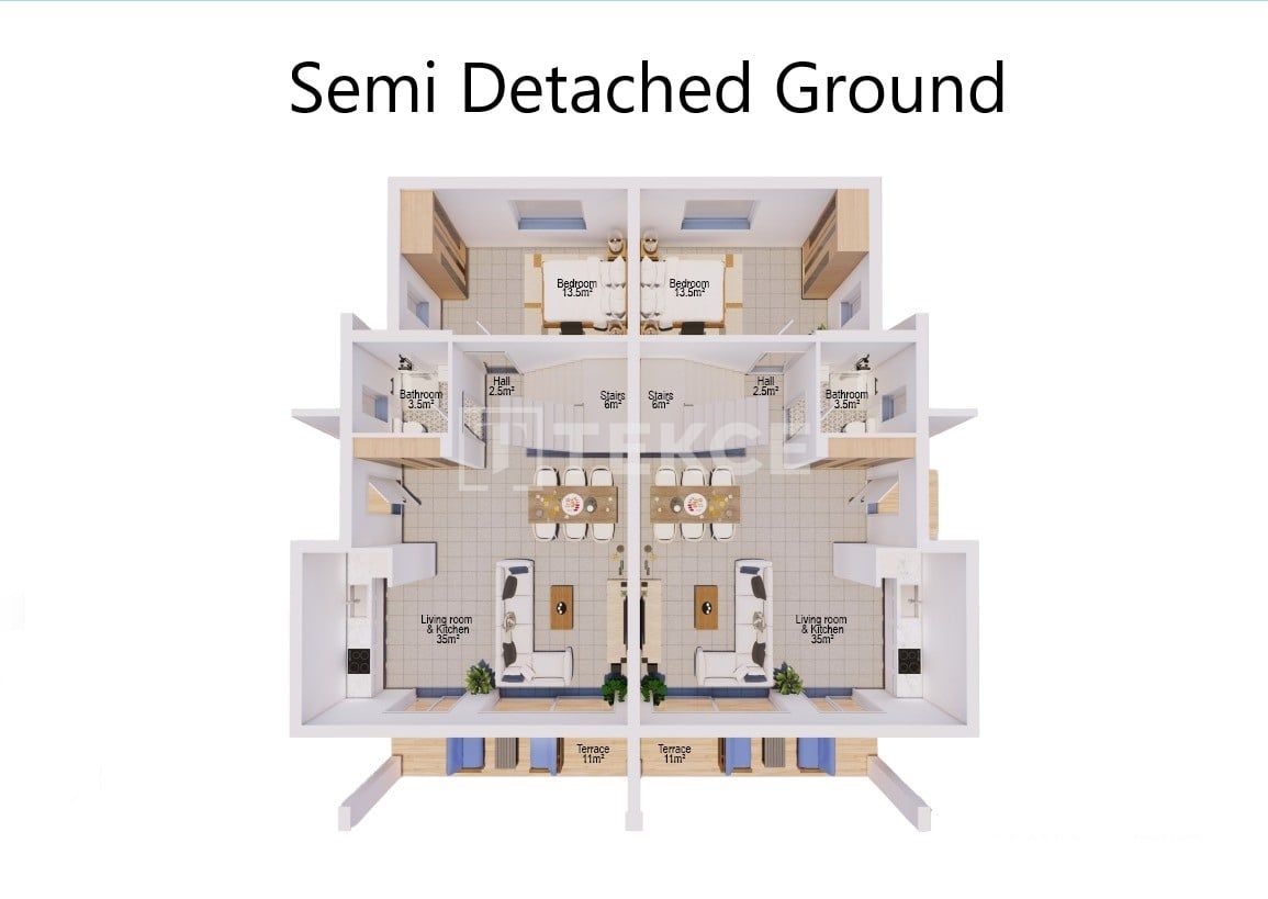 Вилла в Искеле, Кипр, 135 м² - фото 11