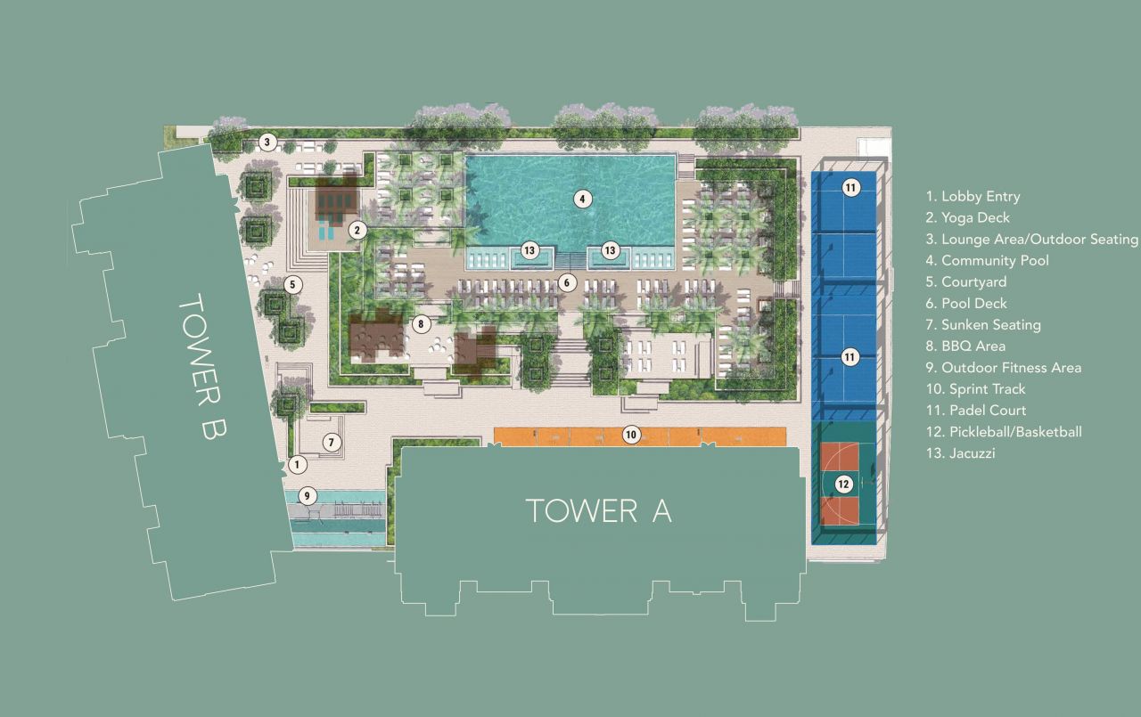 Квартира в Дубае, ОАЭ, 62.89 м² - фото 3