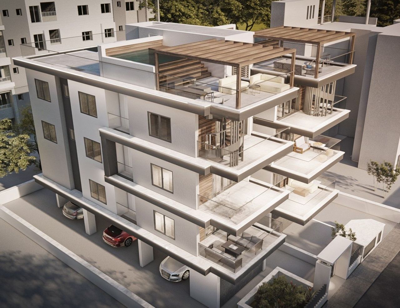 Апартаменты в Лимасоле, Кипр, 71 м2 - фото 1