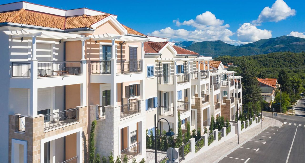Апартаменты на полуострове Луштица, Черногория, 86 м2 - фото 1