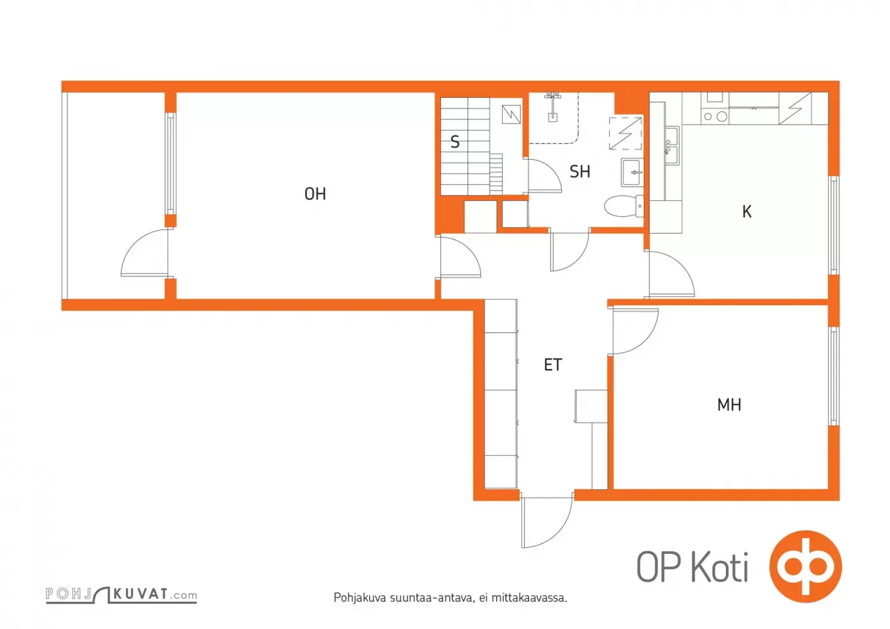 Квартира в Кеми, Финляндия, 65 м² - фото 2
