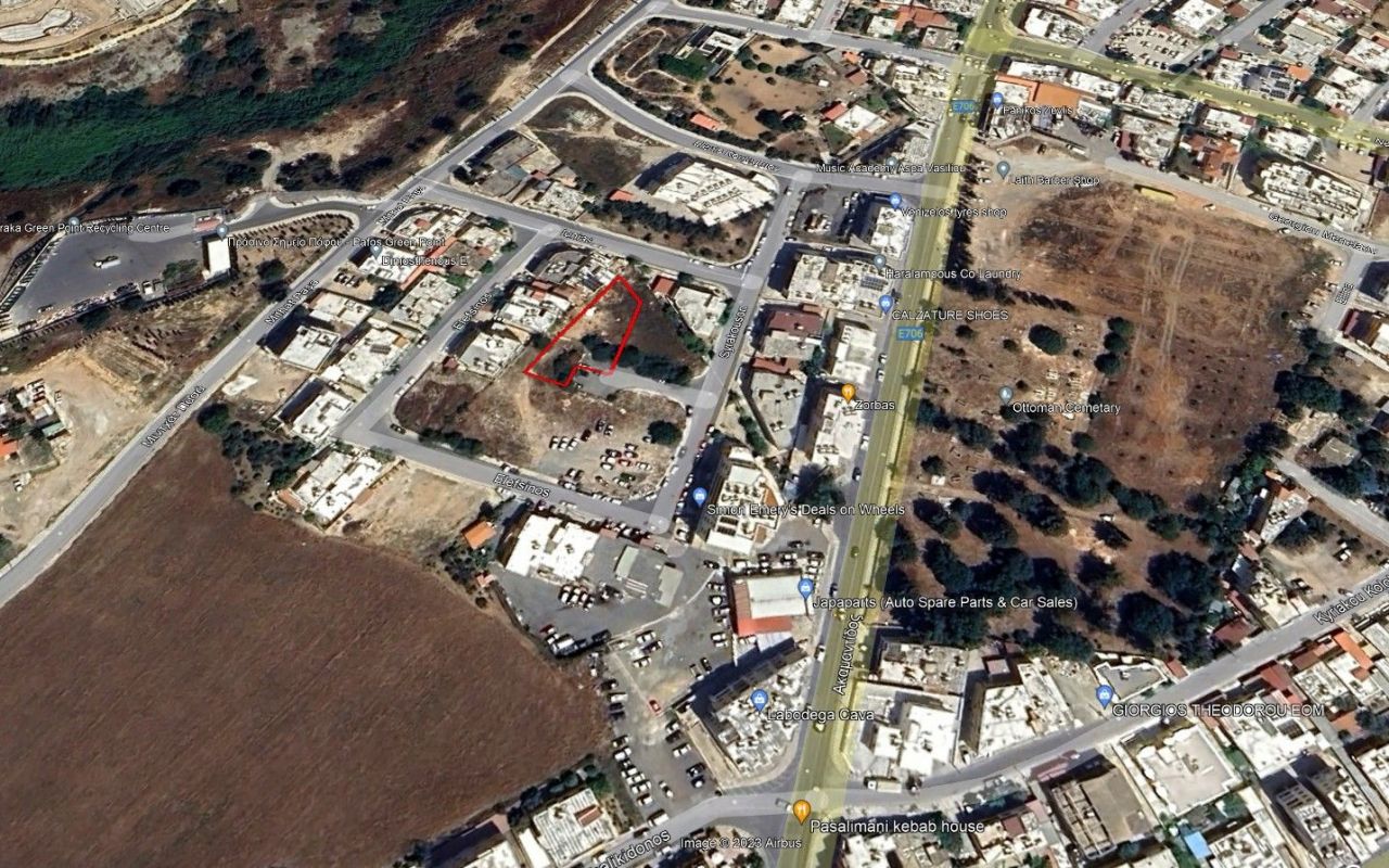 Земля в Пафосе, Кипр, 747 м2 - фото 1