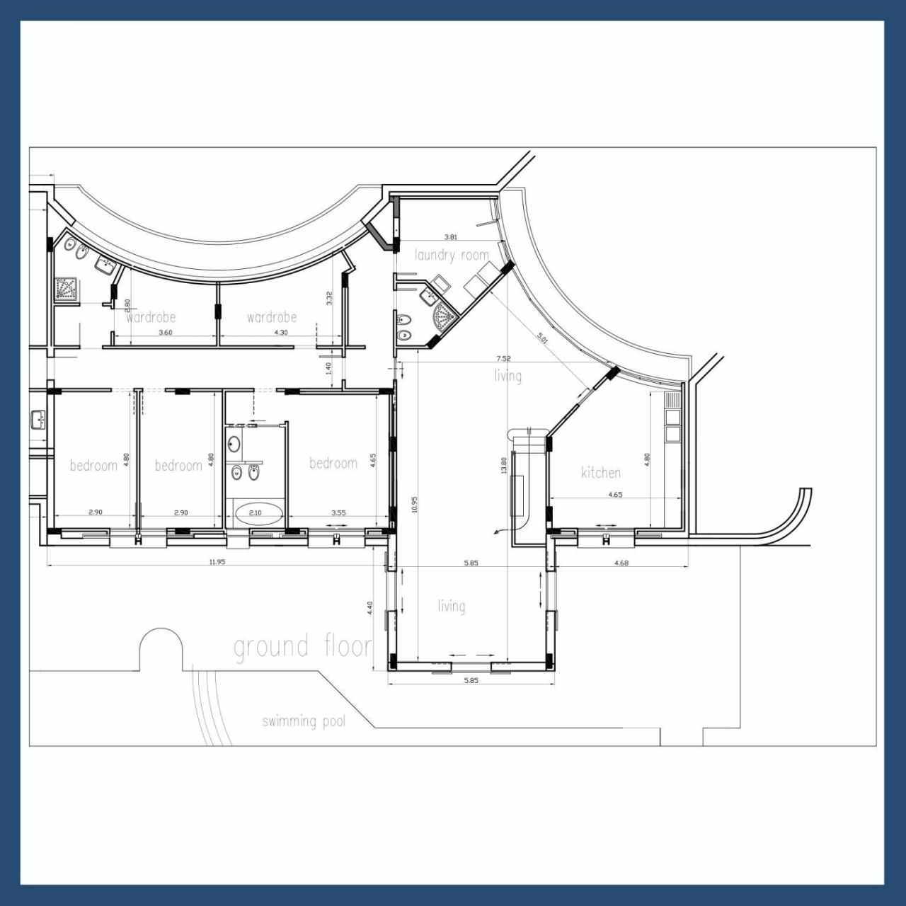 Вилла в Валлебоне, Италия, 250 м² - фото 14