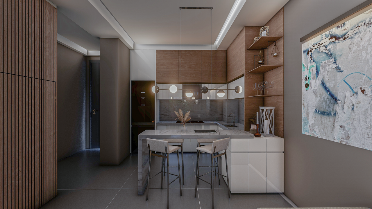 Апартаменты в Анталии, Турция, 52 м² - фото 7