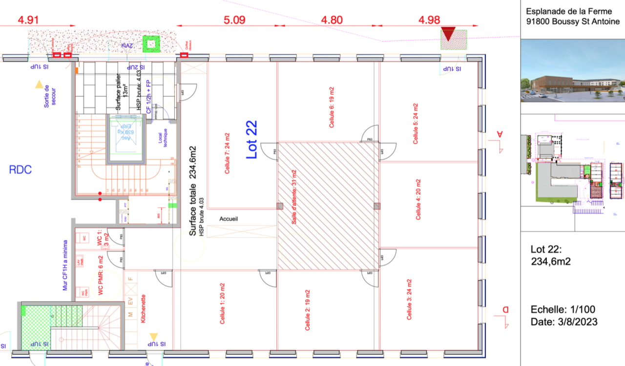 Офис в Париже, Франция, 20 м² - фото 5