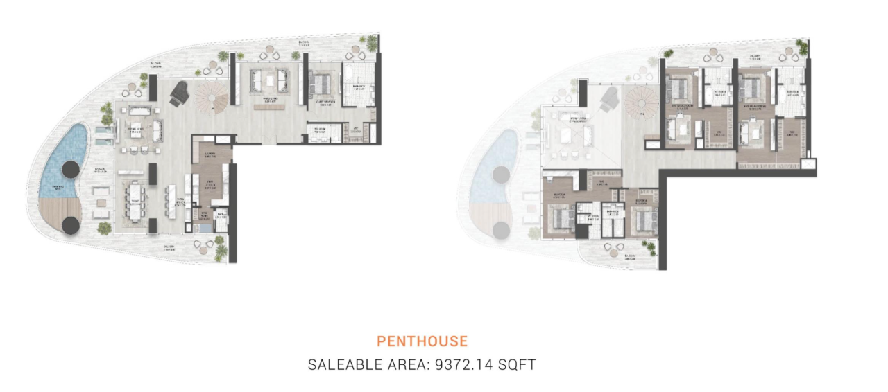 Квартира в Дубае, ОАЭ, 201 м² - фото 16