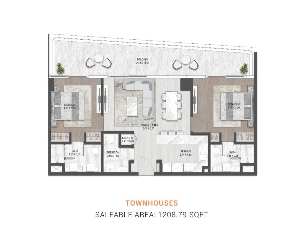 Квартира в Дубае, ОАЭ, 201 м² - фото 15