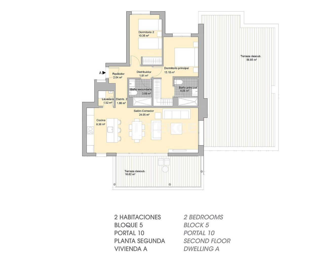 Апартаменты в Касаресе, Испания, 180 м² - фото 9