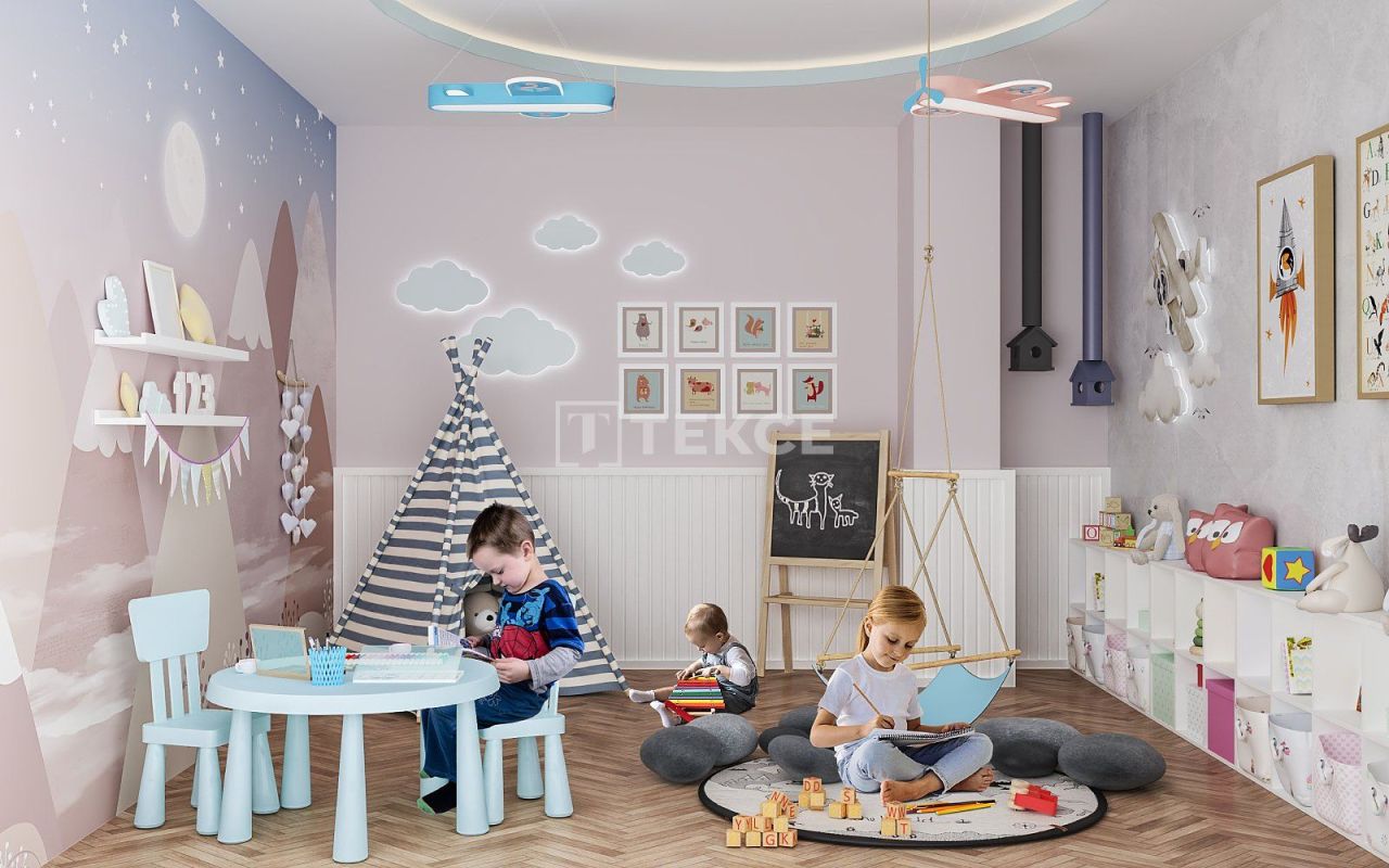 Апартаменты в Алании, Турция, 64 м² - фото 16