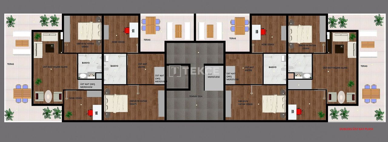 Пентхаус в Алании, Турция, 98 м² - фото 19