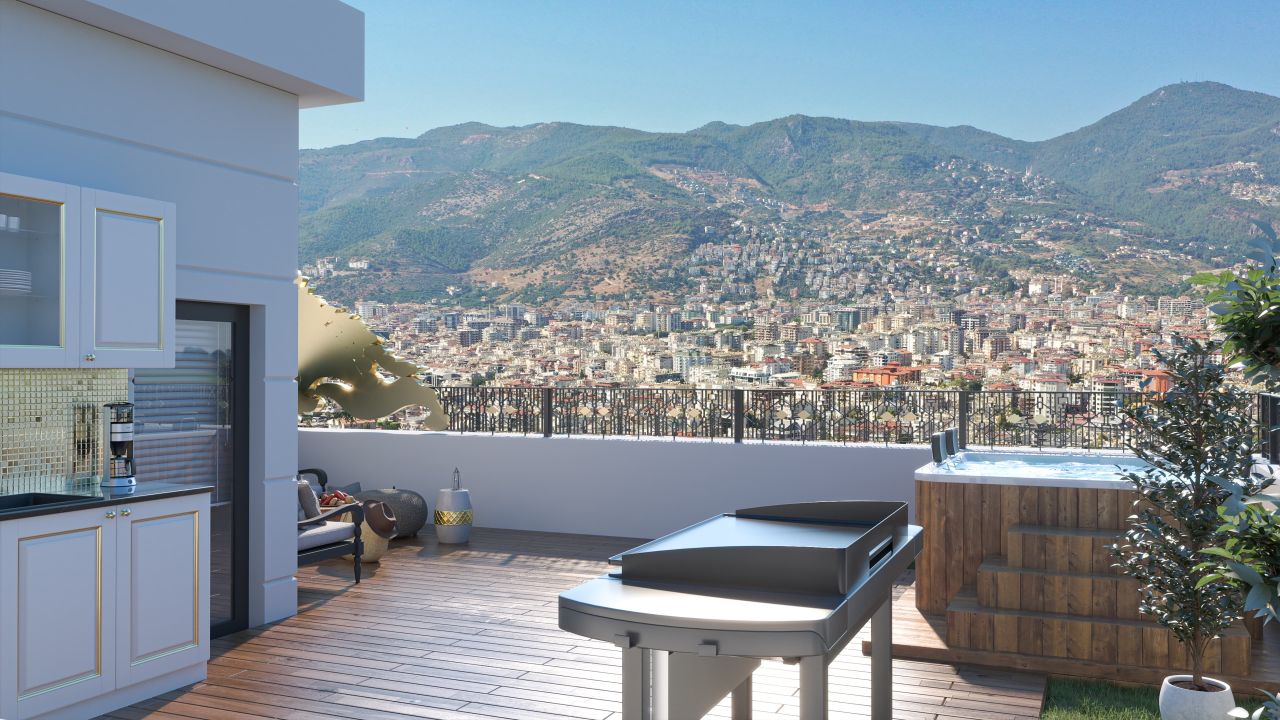 Квартира в Алании, Турция, 121 м² - фото 9