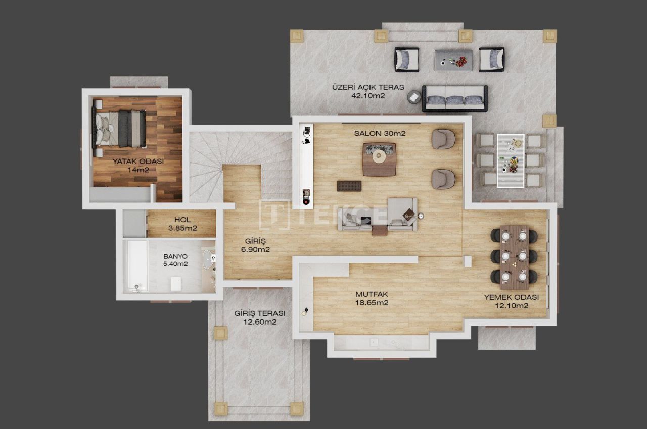 Вилла в Кирении, Кипр, 323 м² - фото 19