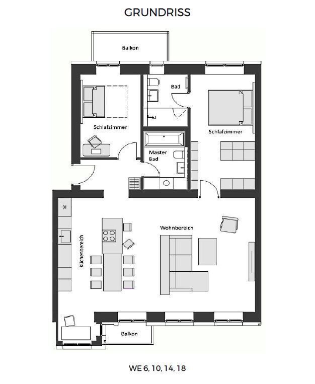 Квартира в Берлине, Германия, 125 м² - фото 14