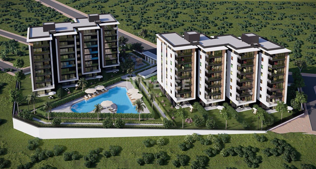 Апартаменты в Анталии, Турция, 155 м2 - фото 1