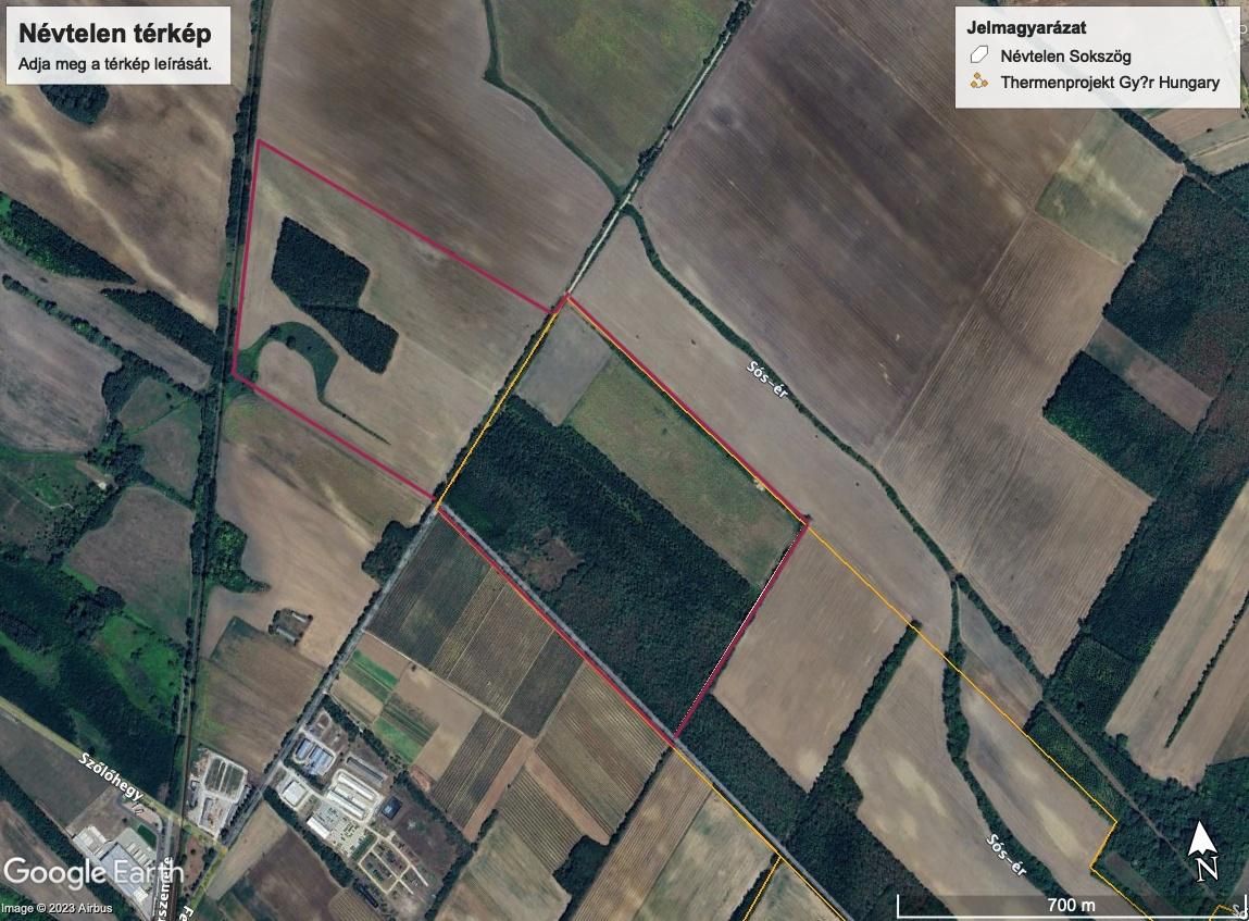 Земля Győrszemere, Венгрия, 580 000 м² - фото 2