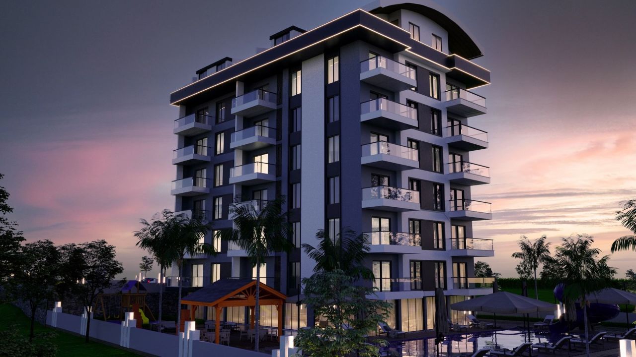 Квартира в Газипаше, Турция, 50 м² - фото 5