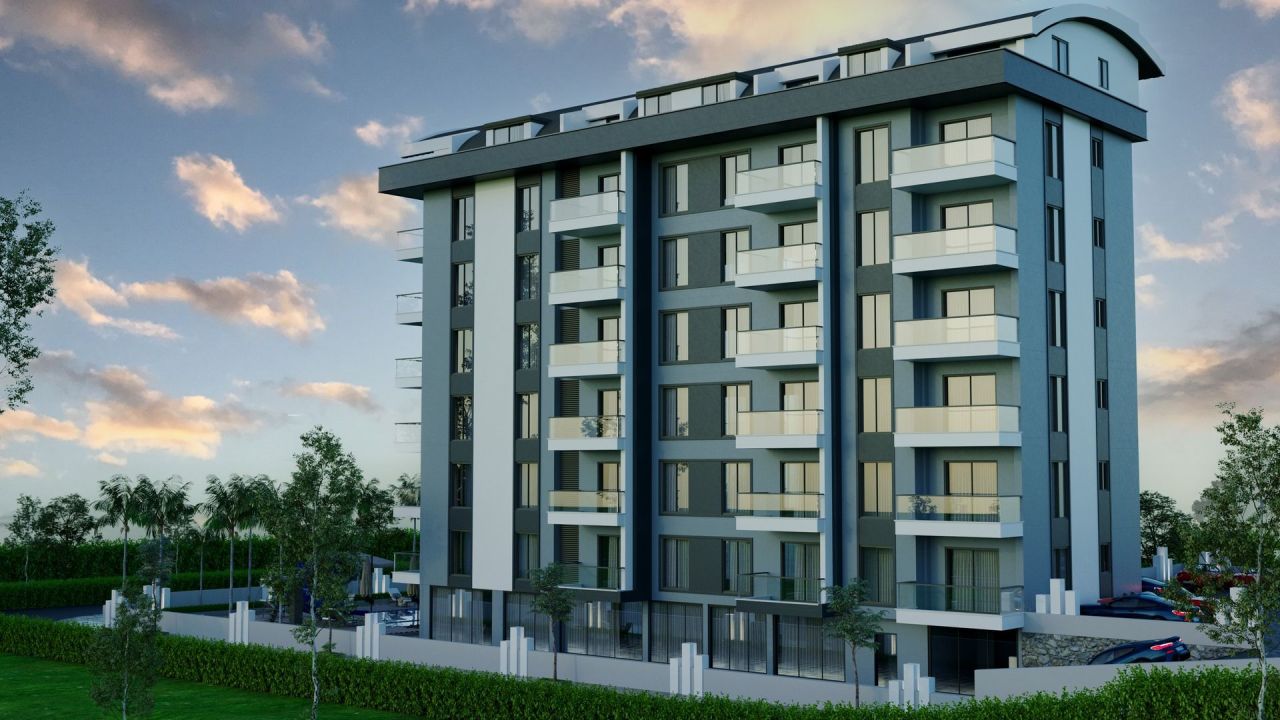 Квартира в Газипаше, Турция, 50 м² - фото 7