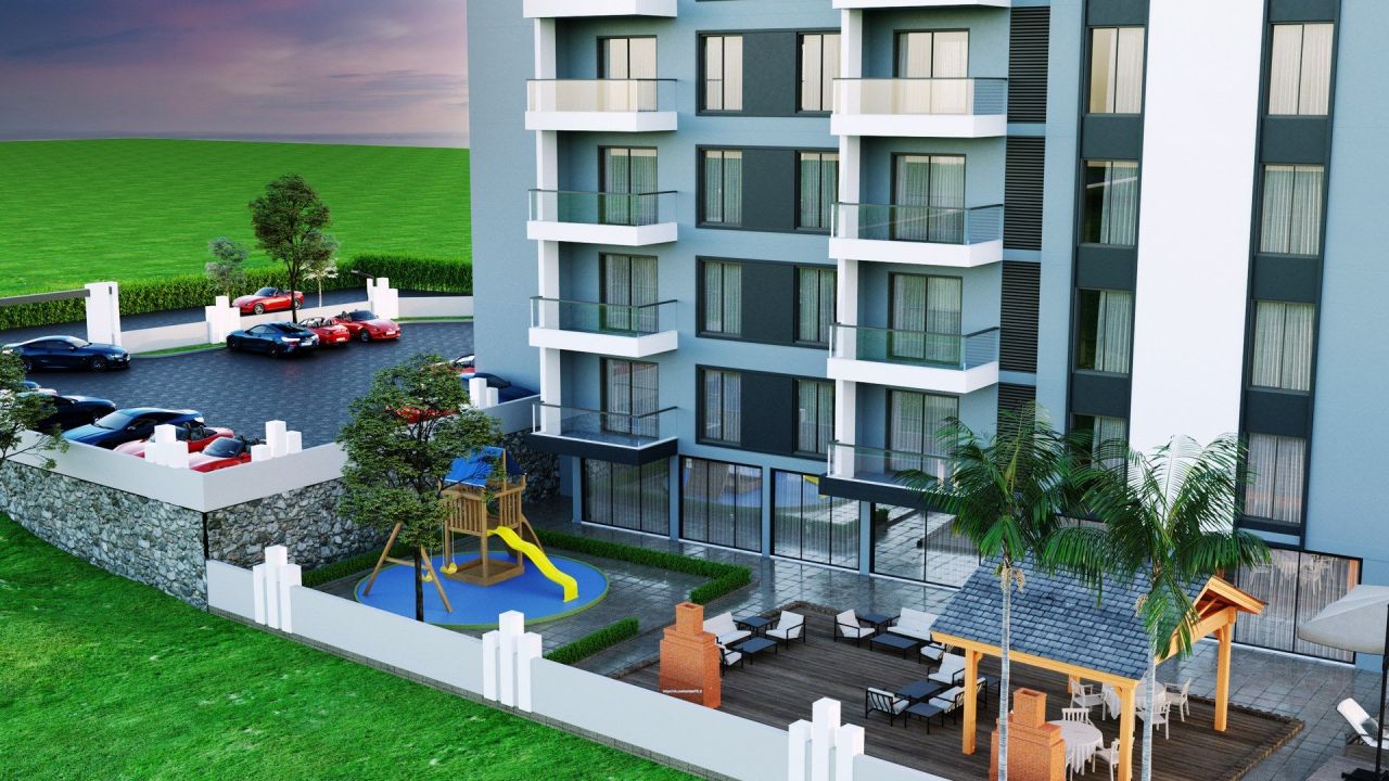 Квартира в Газипаше, Турция, 50 м² - фото 11