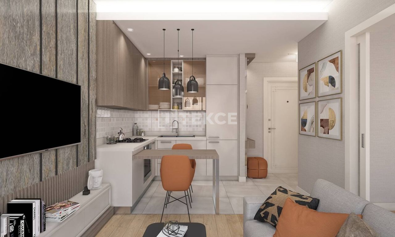 Апартаменты в Стамбуле, Турция, 60 м² - фото 11