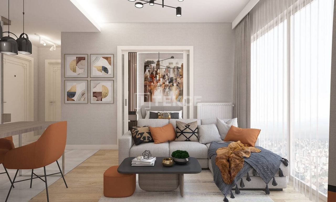 Апартаменты в Стамбуле, Турция, 60 м² - фото 12