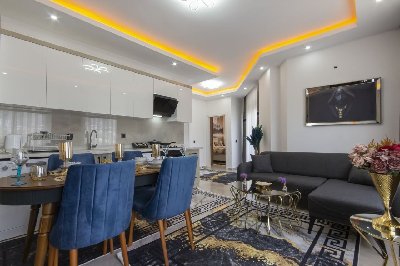 Квартира в Алании, Турция, 55 м² - фото 10