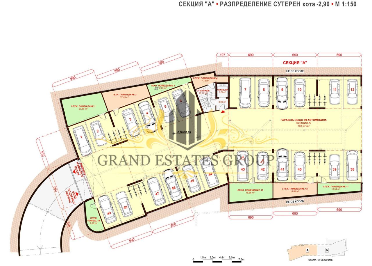 Апартаменты в Бургасе, Болгария, 31.41 м² - фото 8