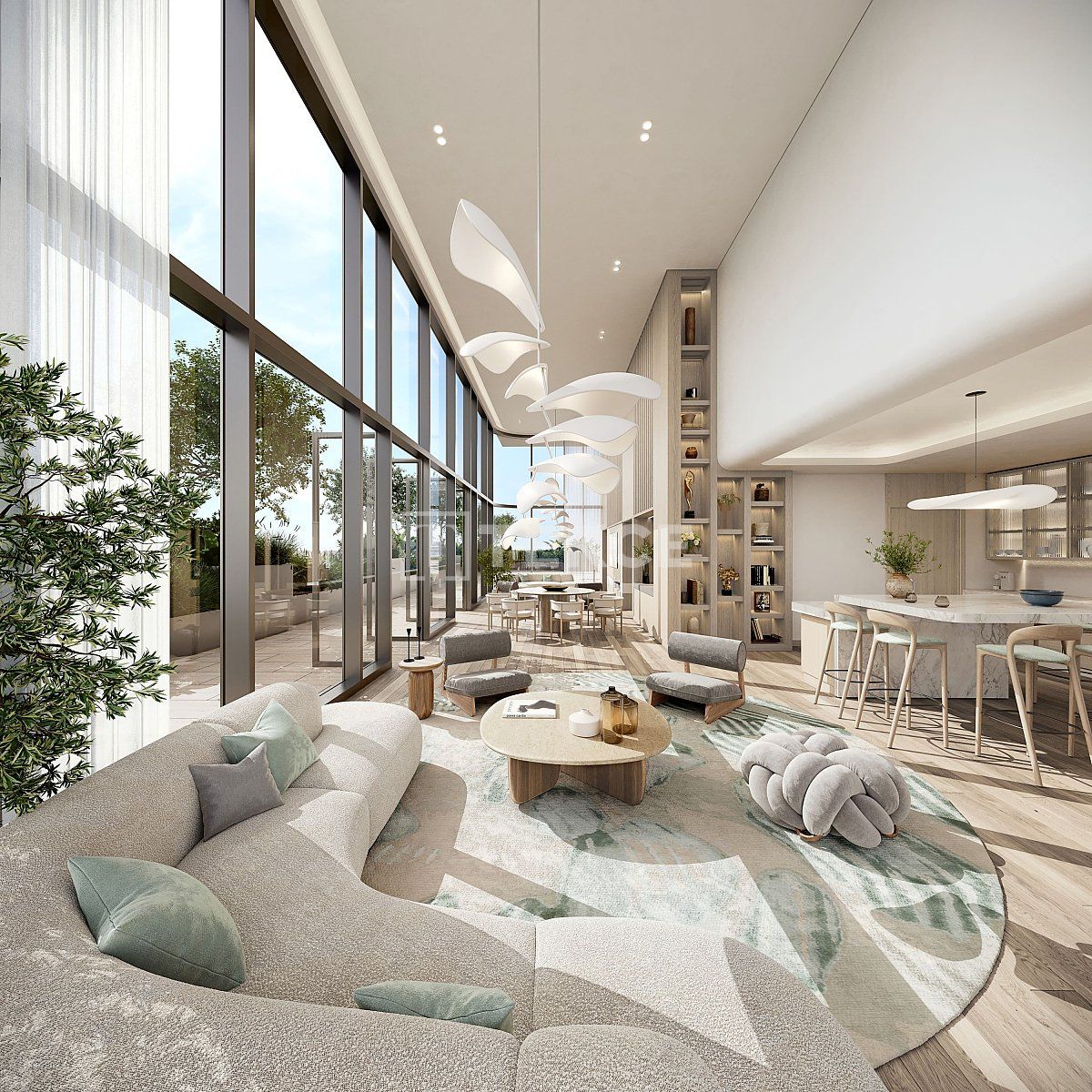 Апартаменты Бизнес-Бэй, ОАЭ, 90 м² - фото 9